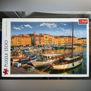 Mediterranean Harbor 1500-Piece Puzzle